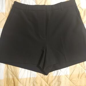 Express Black High Waist Tailored Shorts